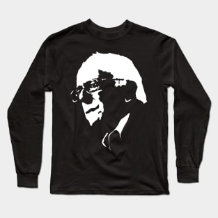 Bernie Sanders Silhouette - Democratic Socialist, Medicare For All, Bernie 2020, Feel The Bern Long Sleeve T-Shirt